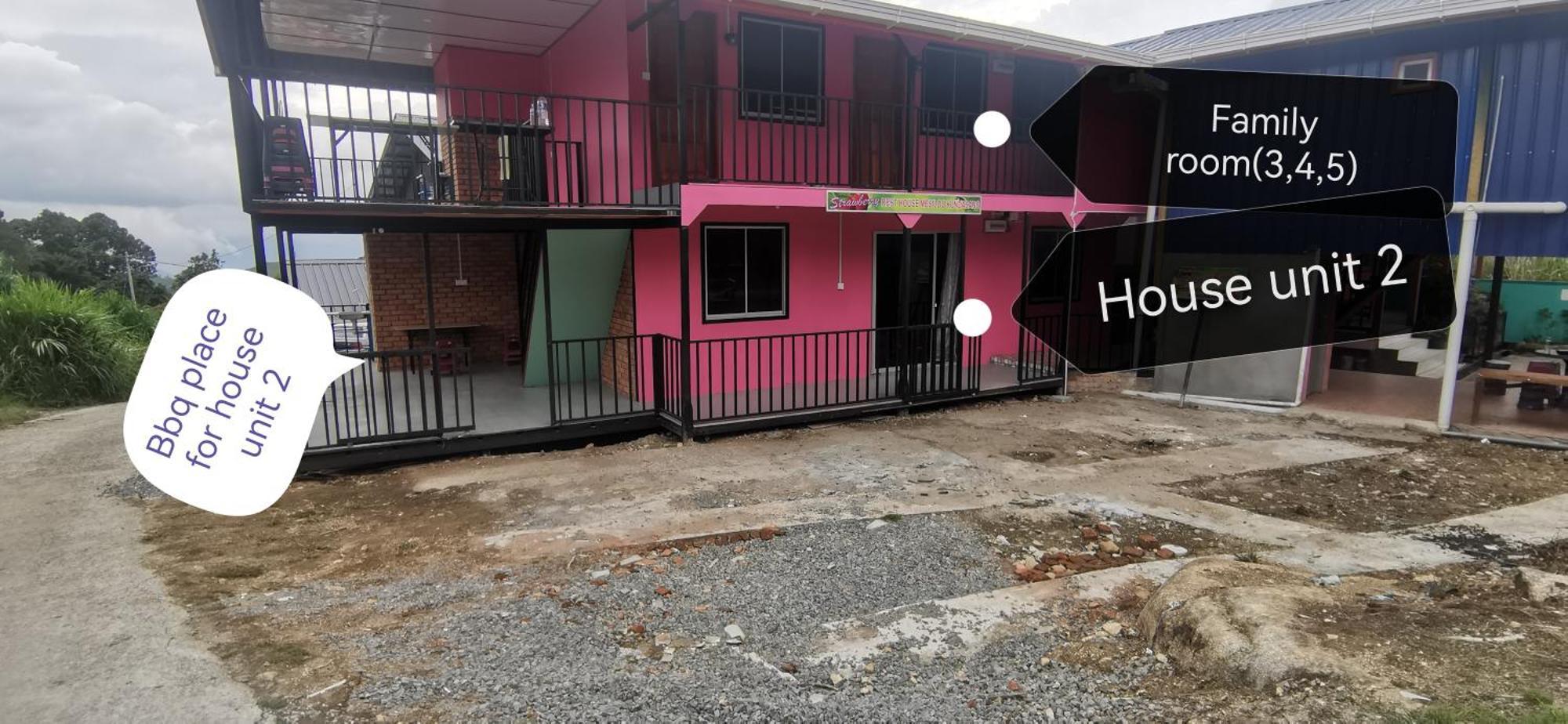 Strawberry Rest House Mesilou Kampong Kundassan Εξωτερικό φωτογραφία
